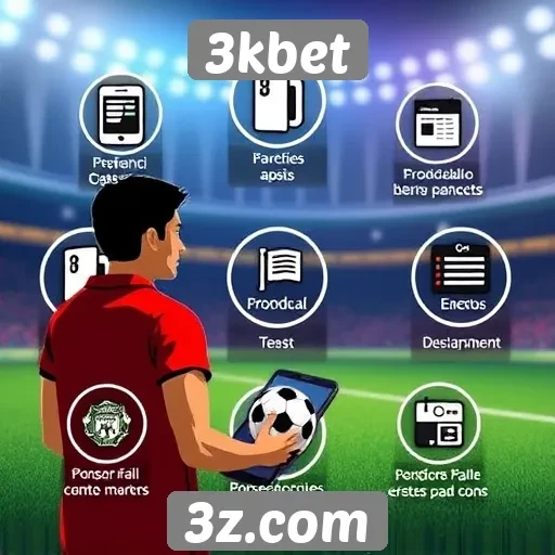 Análise das funcionalidades do site 3kbet